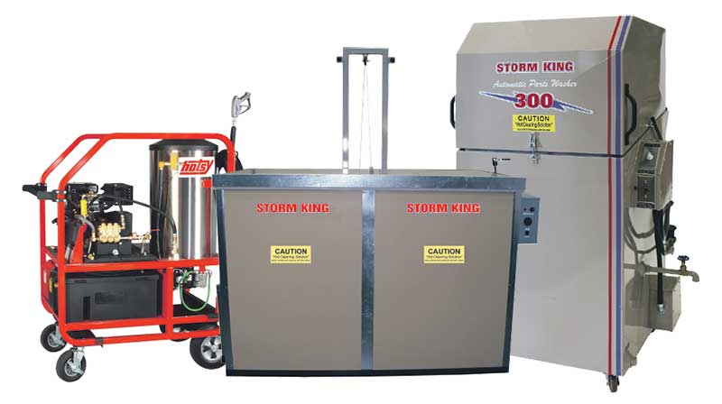 Hotsy Water Blast Line of Commercial Pressure Washers