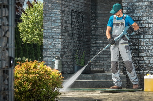 Parking Garage Pressure Washing