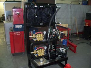 dual hydraulic pressure washer pump 