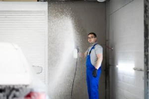 pressure washing